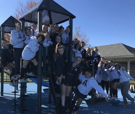 Congratulations to our Field Hockey Team for their win yesterday.  The warm up on the Jungle Gym must have helped. Good luck Monday in the semifinals. <a href="/AndoverFH/">AHS Field Hockey</a> @andoverhsap @Andover_HS