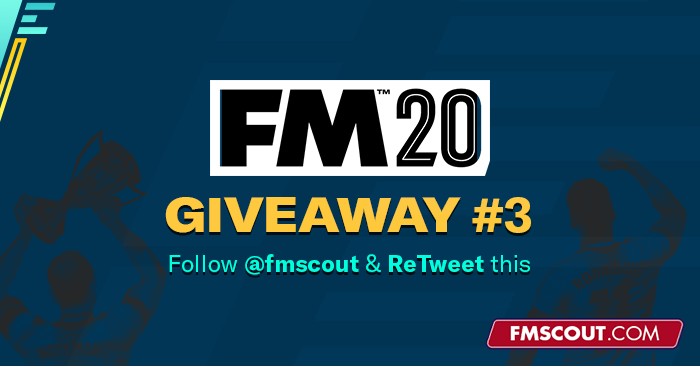 fmscout's tweet photo. New #giveaway for our twitter friends. Steam key comes with Beta access. To enter, simply:

☑️ Follow @fmscout
☑️ RT this

We'll pick a winner randomly when this gets 3K RTs or on November 5th if it doesn't; whichever comes 1st.

#fm20 #giveaways #giveawayalert https://t.co/UhoblVcLcJ