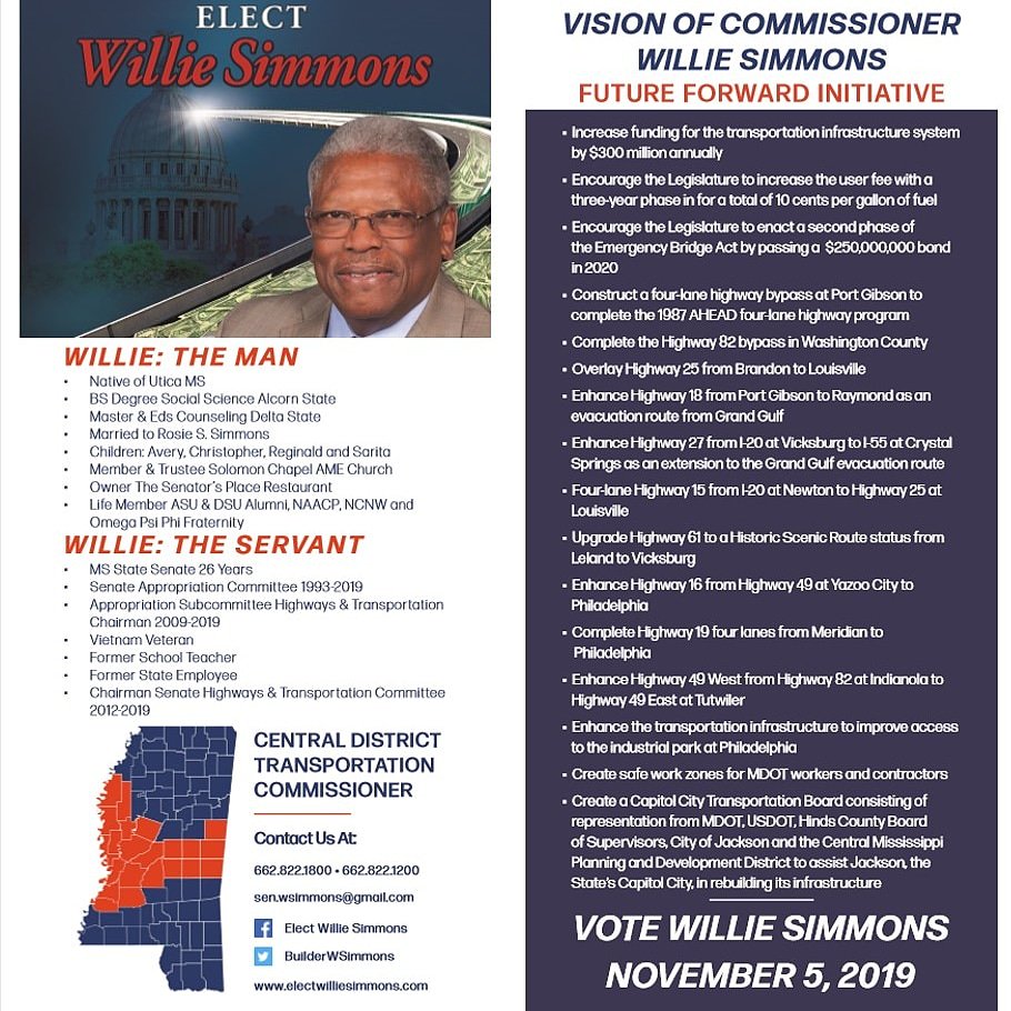 Senator Willie Simmons tweet media