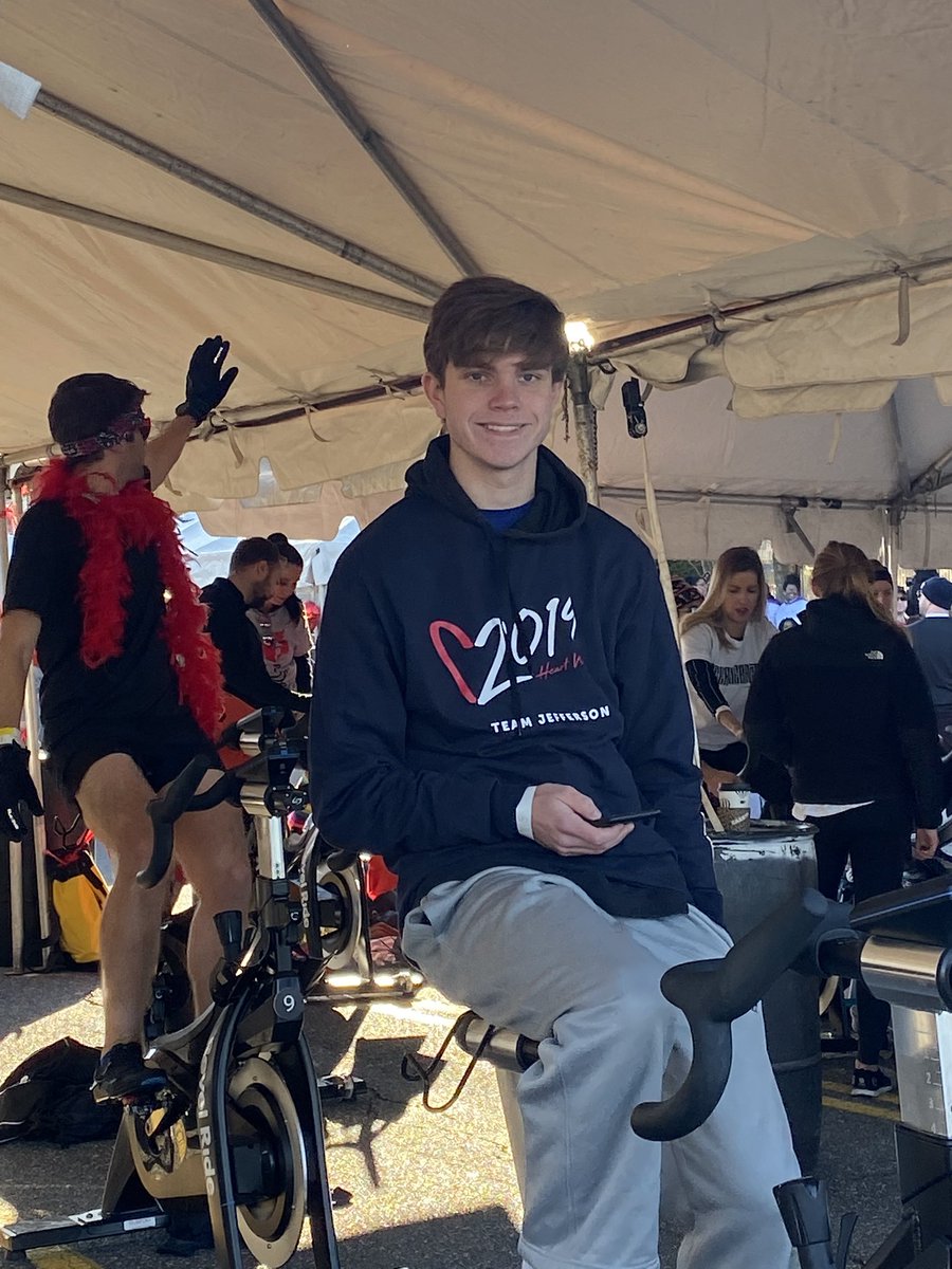 Cycling to fight heart disease