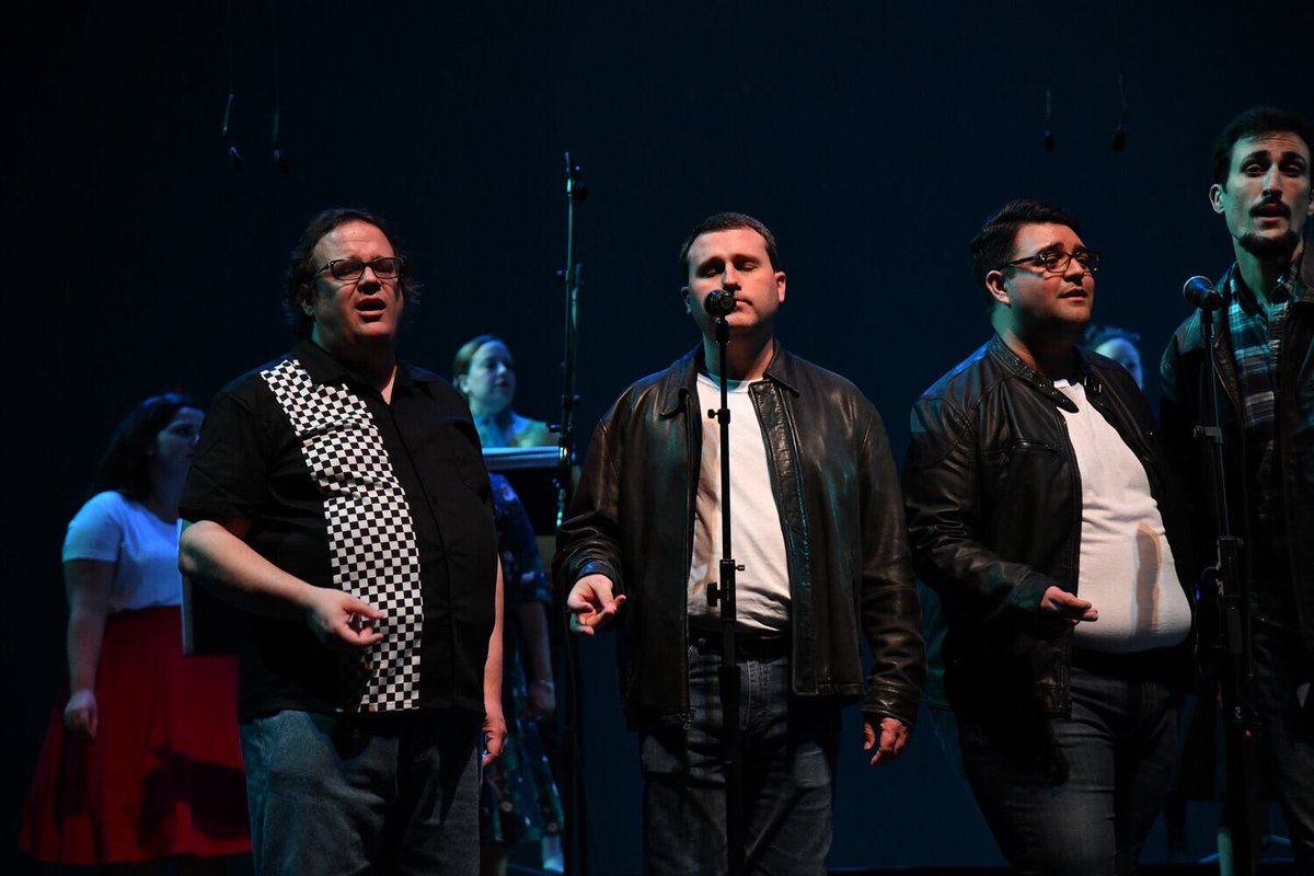 houchamberchoir's tweet photo. Goodnight Sweetheart - James Hudson and Calvin Carter.
Solo by: @tenor89
Performed by: @houchamberchoir
Jukebox Saturday Night at @milleroutdoor Oct. 26th, 2019.
#singingface #musicinthepark #houstontalent #freeeventhouston #freeconcert #rocknroll #hadablast https://t.co/aOZy6Mf32A