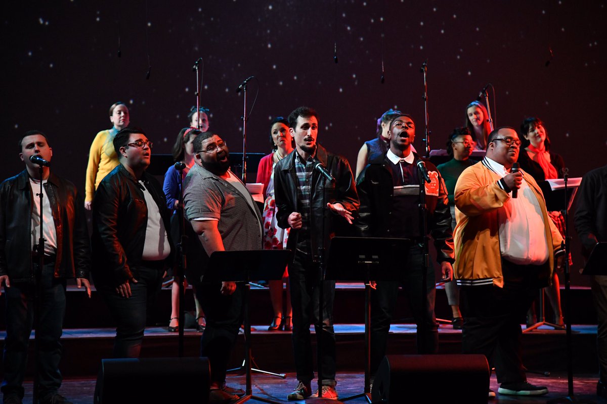 houchamberchoir's tweet photo. Goodnight Sweetheart - James Hudson and Calvin Carter.
Solo by: @tenor89
Performed by: @houchamberchoir
Jukebox Saturday Night at @milleroutdoor Oct. 26th, 2019.
#singingface #musicinthepark #houstontalent #freeeventhouston #freeconcert #rocknroll #hadablast https://t.co/aOZy6Mf32A
