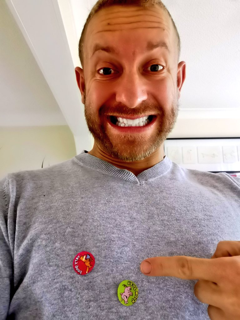 DaveJCritchley's tweet image. The Great feedback I have had on our dishes has been amazing and very humbling ... but TWO stickers from my boy this morning means the absolute world! #neatwork! #welldone! 💪 💪 💪 @KACritchley