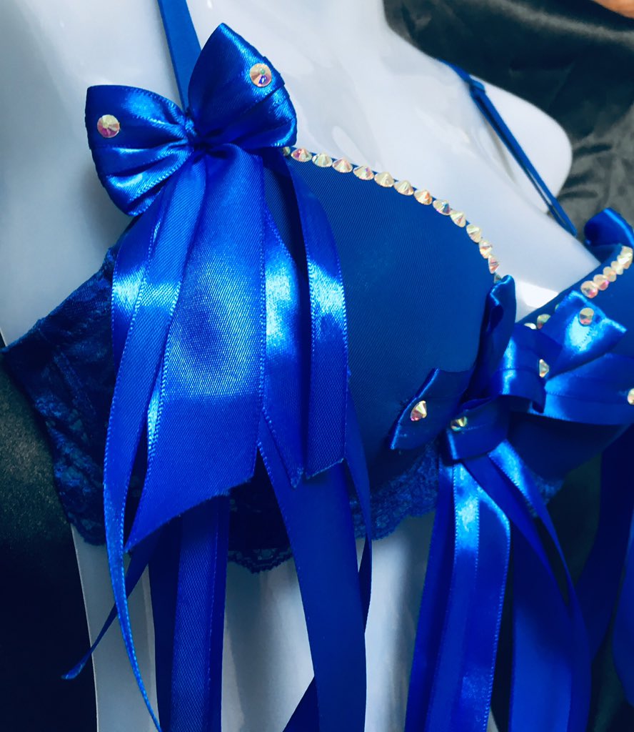 FFrillies's tweet photo. Check out our Beautiful Chelsea Blue  bra designs. One of a kind! Go to my website Football Frillies. Good luck charm for your girl! A treat for your guy!                    @chelseanewsonly @chelseanewsonly @Chelsea_FL @ChelseaFC #Frankiesboys https://t.co/8C7SDj7Bfo