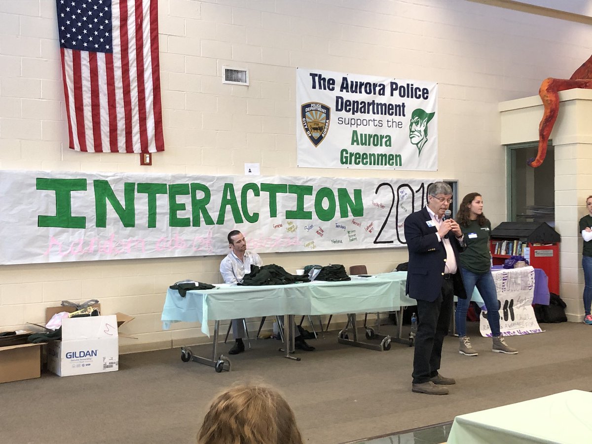 westginteract's tweet photo. Thank you to @AuroraInteract1 for hosting #Interaction2019! It’s going to be an awesome day! https://t.co/obFAzCgMMA
