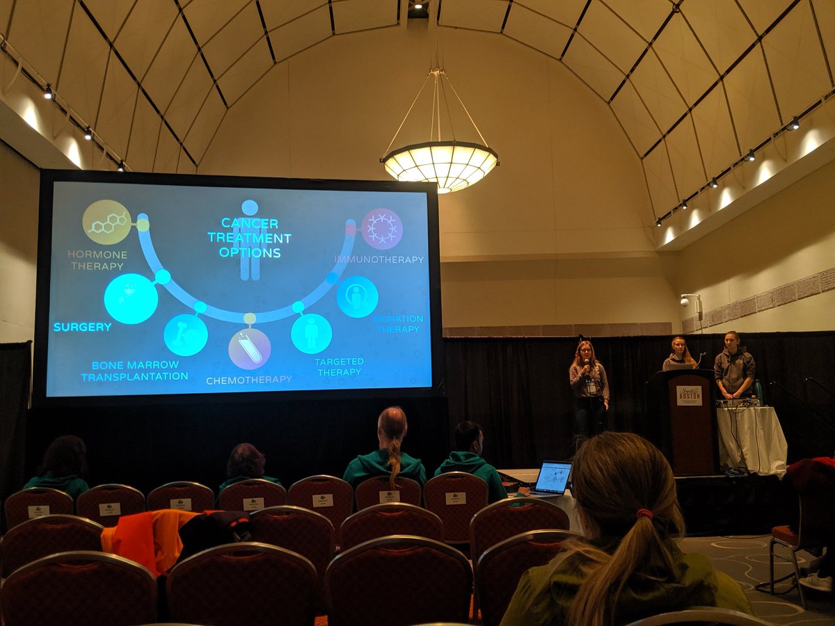 "Look at your right, look at your left, 1 of you will get cancer in your life" <a href="/iGEM_Erlangen/">iGEM Erlangen 2019</a> created bispecific antibody to cure colorectal cancer. #iGEM2019 #GiantJamboree