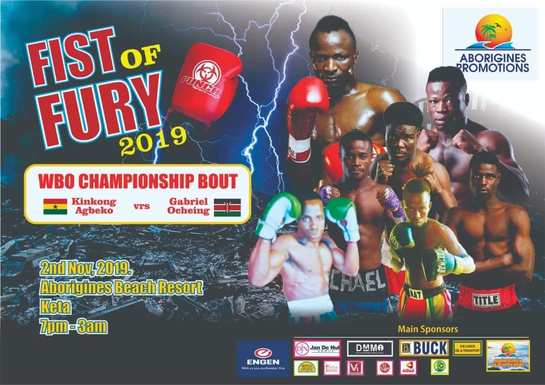 AboriginesPro's tweet photo. All fights on Fist of Fury will be streamed LIVE on our official Facebook page tonight.
Don't miss out on any action.
#FistOfFuryKeta https://t.co/W5G8XZkMHn