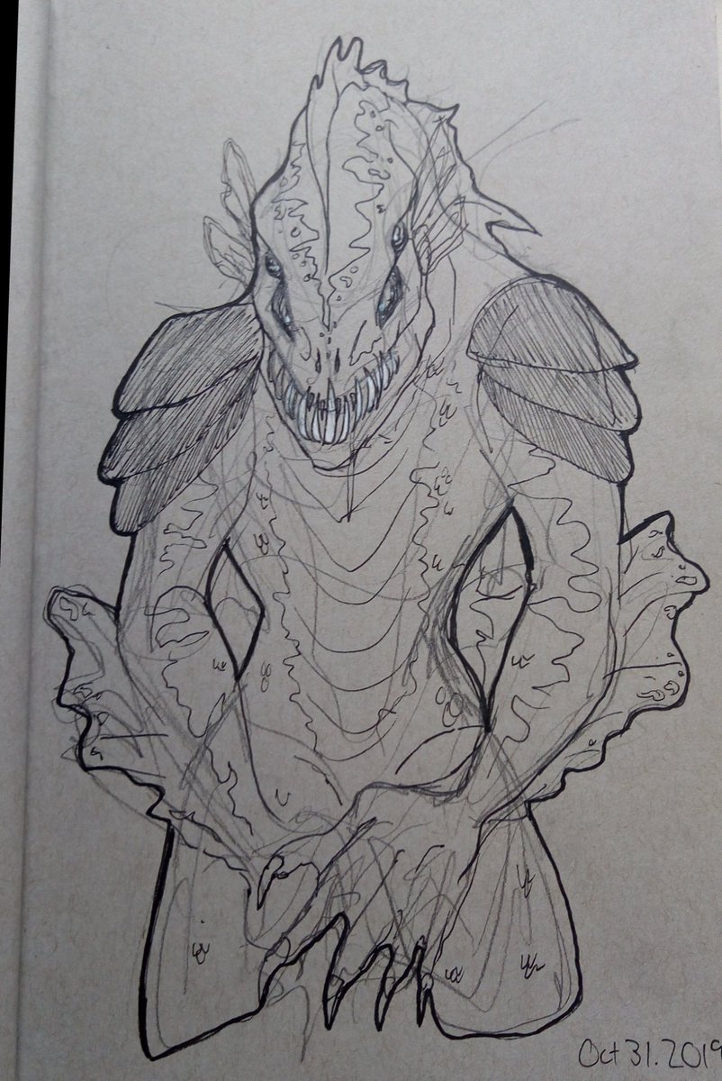 cyan_circuits's tweet photo. Two more Mouthbroader doodles
#DepthsofFear #HHN #HHN29 #cyancircuits https://t.co/JodxPxi3mQ