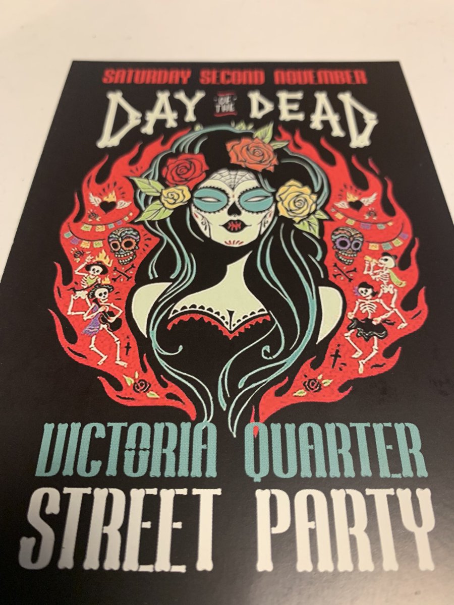 danieldaviesRPL's tweet image. From 6pm tonight get down to #VictoriaQuarter #NewBrighton for the #RockpointLeisure #DayoftheDead #StreetParty