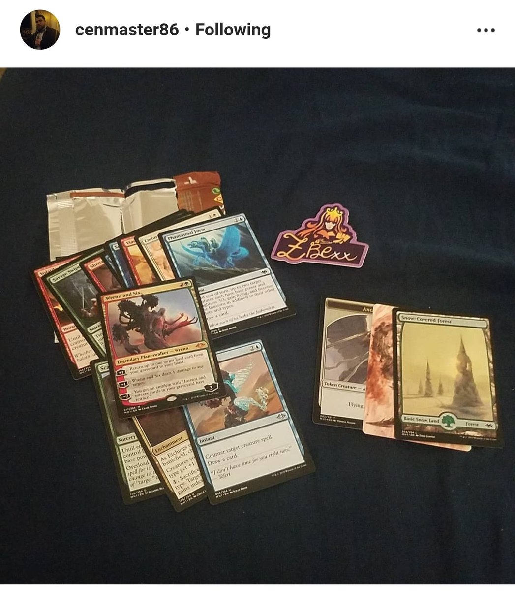 ZBexx's tweet photo. Reasons to follow me:
My giveaway boosters are FAB๐!
Here's what was inside the IG runner-up's pack from my contest that ended in September! #mtg #mh1 #zbexx https://t.co/nCilT4a3QR