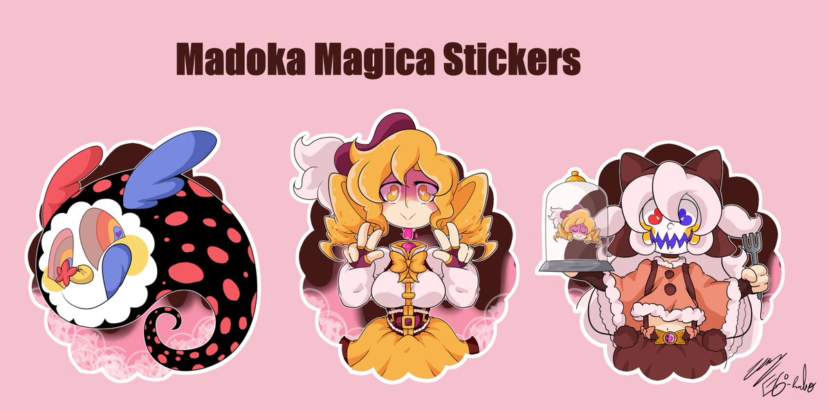 Egoradio's tweet image. looking for some stickers?
check out my store
egoradio.storenvy.com
#madokamagica #theliarprincess #splatoon #splatoon2 #pokemon #PokemonSwordandShield