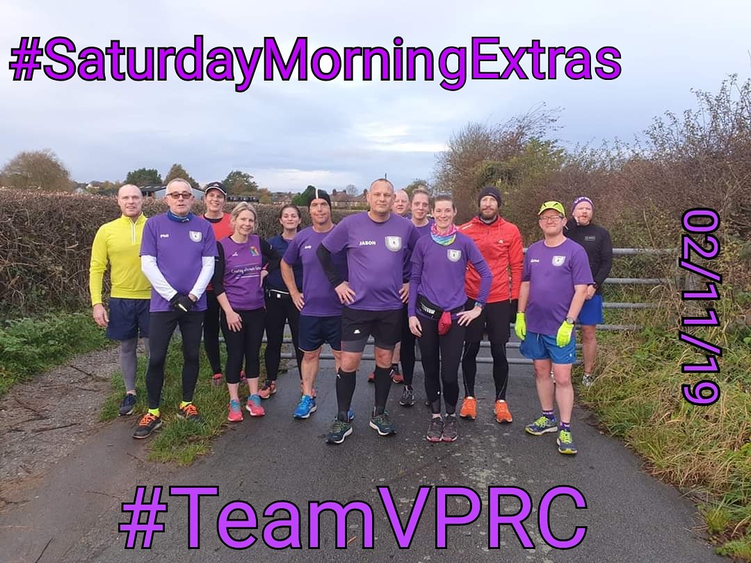 vprc_warrington's tweet photo. A super #SaturdayMorningExtras run this morning. It was kevs birthday but he forgot the cake. 

Enjoy your weekends people.

#TeamVPRC #MilesWithSmiles #Running #Warrington #C25k #10km #5km #HalfMarathon #Marathon #Runner #Run #Cardio #Fitness #Exercise #Cheshire #Workout https://t.co/x176enAoVh