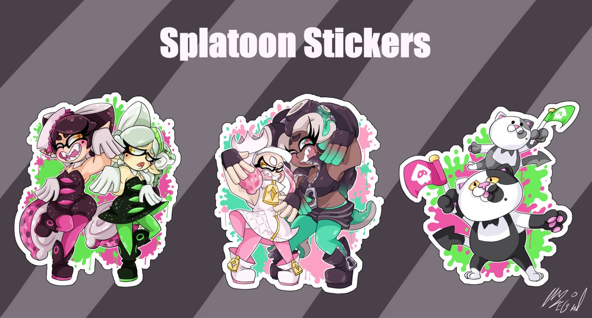 Egoradio's tweet image. looking for some stickers?
check out my store
egoradio.storenvy.com
#madokamagica #theliarprincess #splatoon #splatoon2 #pokemon #PokemonSwordandShield
