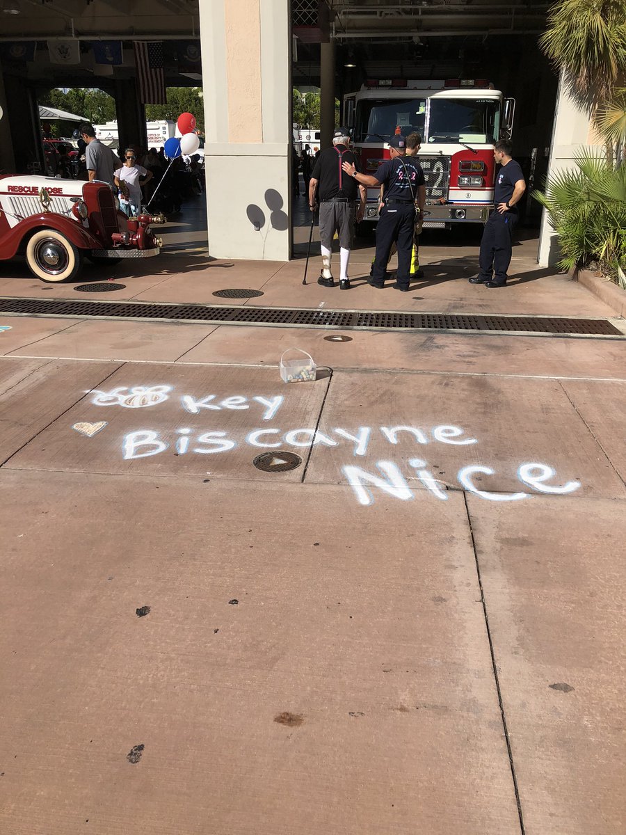 mdavey628's tweet photo. Thank you to the #KBFD for another great open house. @keybiscayne https://t.co/9vKHCiSMoH
