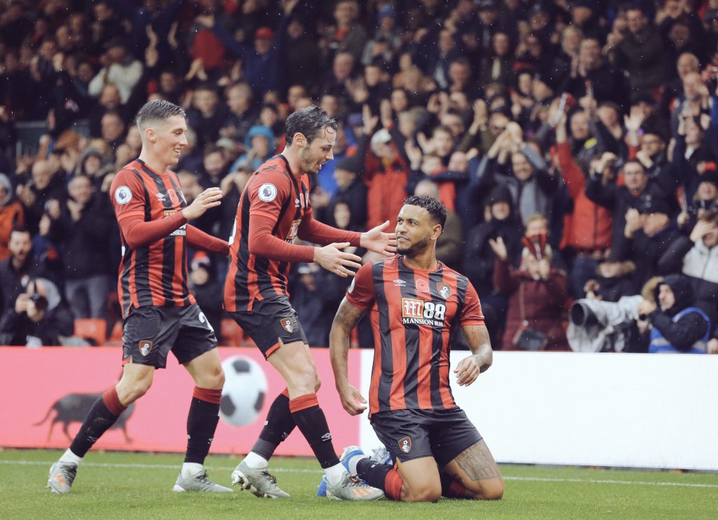 Datos_Champions's tweet photo. BOURNEMOUTH 1-0 MANCHESTER UNITED
Gran victoria del equipo local, que logró los 3 puntos gracias al gol de King 🇧🇻.
Los reds continúan con una mala campaña.
#PremierLeague #BOUMUN https://t.co/XWf8wbH0Ot
