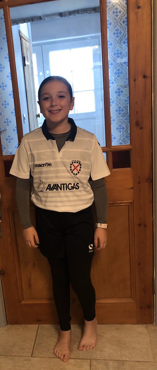 Someone is excited and ready for the. <a href="/AFCSTAUSTELL/">AFC St Austell</a> match this afternoon!