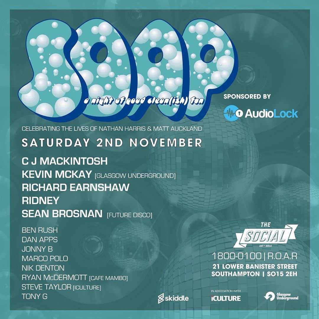 It’s game day!! Looking forward to getting involved with a fine bunch this evening including <a href="/cjmackintosh/">CJ Mackintosh</a> <a href="/kevinmckay/">Kevin McKay</a> <a href="/ridney/">RIDNEY</a> <a href="/MrSteveTaylor/">Steve Taylor</a> <a href="/UpVcMcDermott/">ryanmcdermottDJ</a> - head to <a href="/TheSocialSoton/">The Social</a> tonight for all the musical mischief!