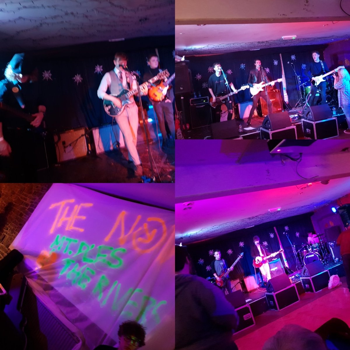 Our Halloween gig last night was a hit every had a good time and was full of energy dancing and joining along with the bands.
The Now, The Rivers and Mount Ples absolutely smashed it and had a good time, I think everyone will never forget this gig. #halloween2019