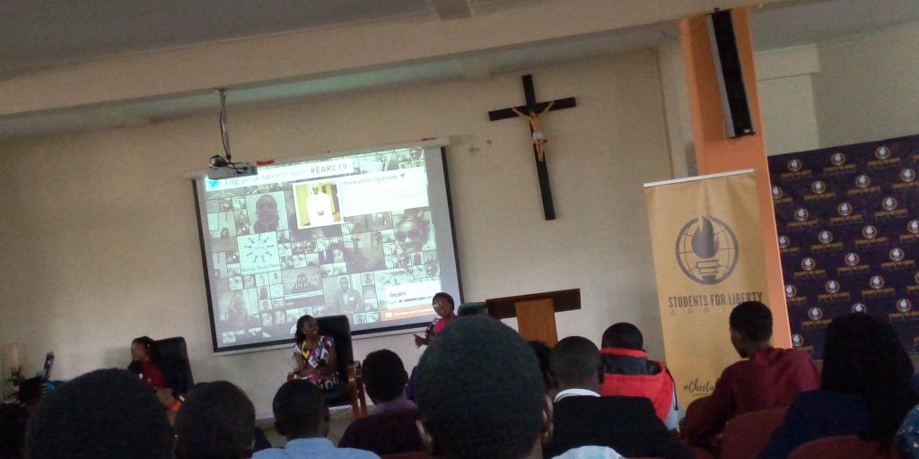 NjimaCastro's tweet photo. Attending the EARC19 at CUEA
#EARC19 @CUEA_OFFICIAL @ygik12 @AfricanLiberty @yaldacuea https://t.co/YUqo7i9JgS