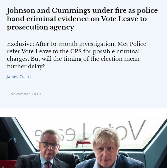 nickreeves9876's tweet photo. #BBBCQT host Fiona Bruce wrongly denies that Vote Leave broke election law. A few hours later the Police handed files surrounding Boris Johnson's Vote Leave campaign to prosecutors. Please RT if you agree that Fiona Bruce must make a public apology on QT or resign or be sacked. https://t.co/yFAdaVFhMf