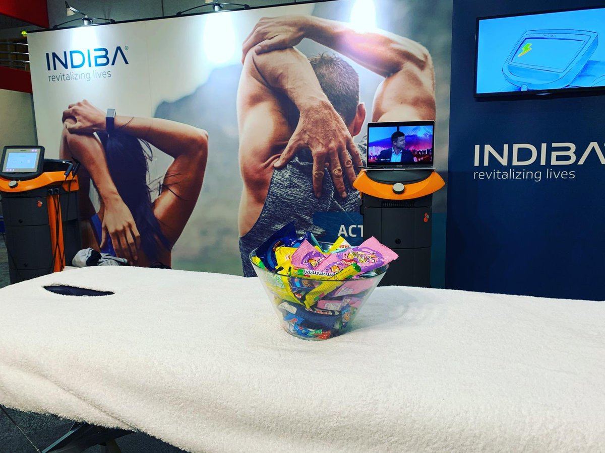 indibauk's tweet photo. We might be a bit preoccupied at the moment #physiouk2019 help yourself to some sweets and try us again later 😉🏉🌹 #comeonengland #weartherose #RWC2019 https://t.co/Gwa2RnYmHm