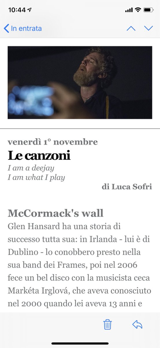 ilPostMusica's tweet photo. Le Canzoni, ogni giorno per chi sta col Post https://t.co/cRH9KKe9SB https://t.co/I7YLG6deUR