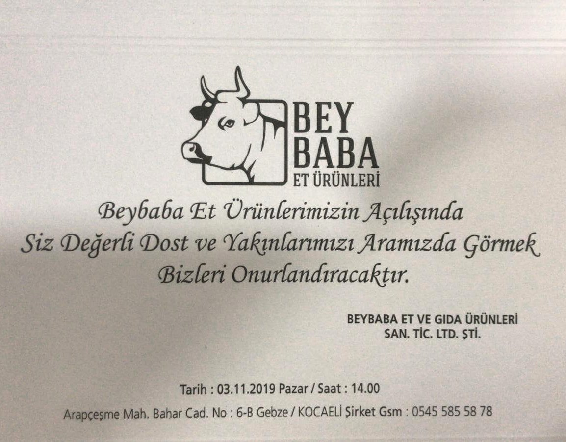 BeybabaEt's tweet photo. #AÇILIYORUZ #DEVKAMPANYA
#TümHalkımızDavetlidir
#3KasımPazar #Saat14'te https://t.co/wKUwaPpZif