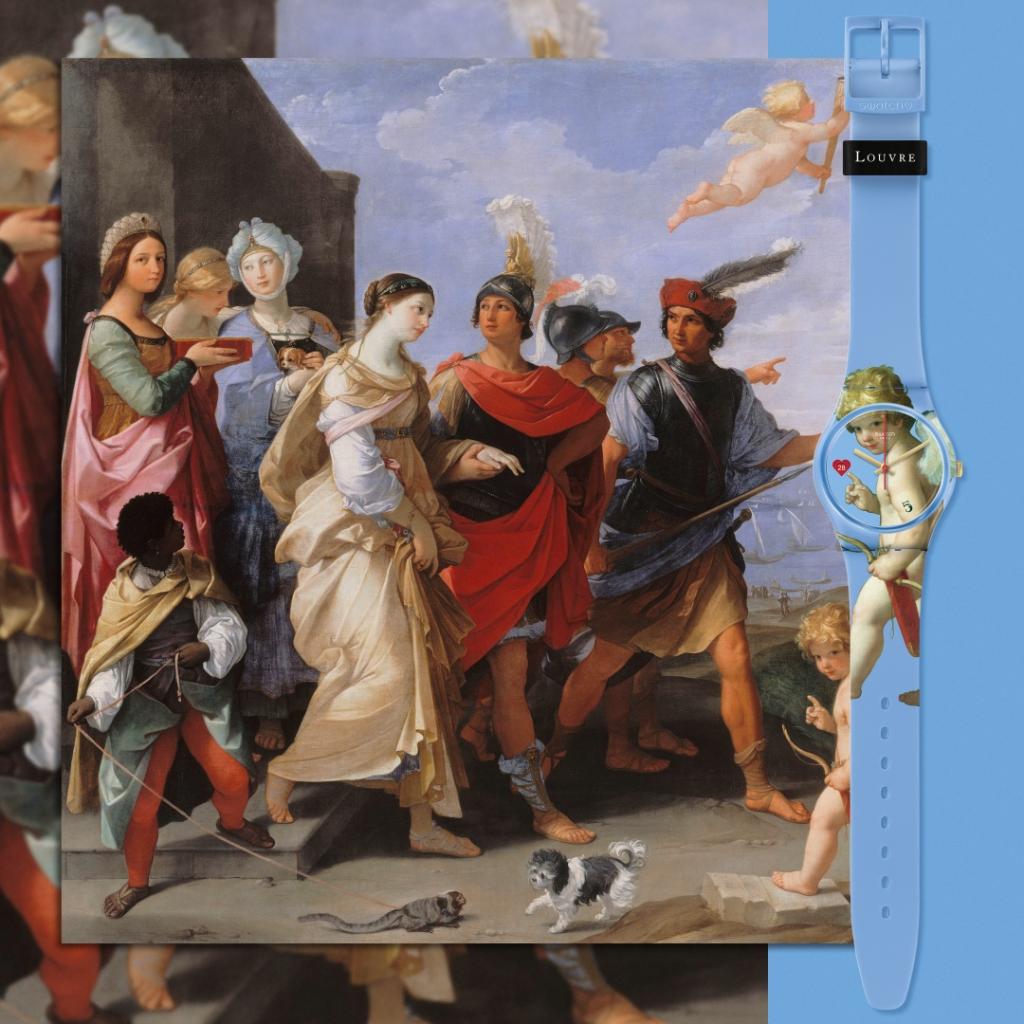 SwatchItaly's tweet image. 🏹  Con Swatch FLECHE D'AMOUR potrete indossare al polso il famoso Cupido de “Il Ratto di Elena” di Guido Reni, conservato al @museelouvre! In che direzione scoccherete la sua freccia? 💘 swat.ch/31JHiRc
#SwatchXLouvre