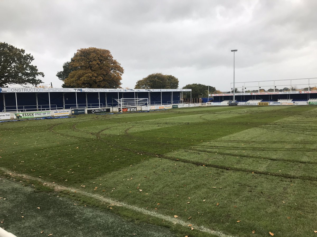 Not a waterlogged pitch...