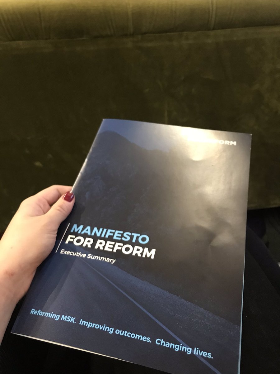 Caryswilliams__'s tweet image. Nice bit of half time reading 🧐 really interesting manifesto, with lots to think about! @JackAChew #mskreform