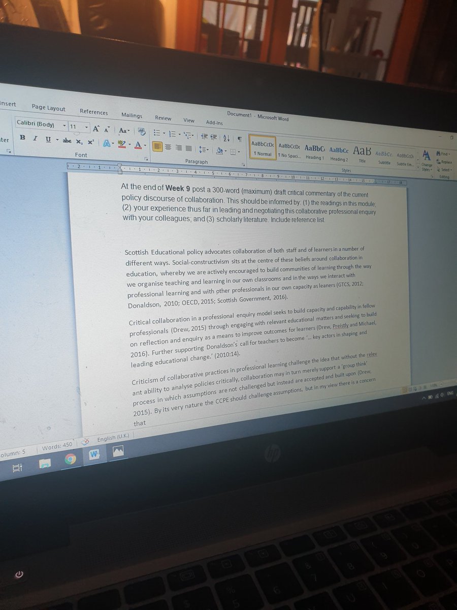 Mrs_Conway10's tweet photo. Finding uni work really difficult this week ๐คฆ๐ปโโ๏ธ but I'm so close to submitting this critical commentary on collaboration ๐๐ป then a busy weekend with my favourites! #getthatmasters #edup008 https://t.co/ClWnMfpwVO