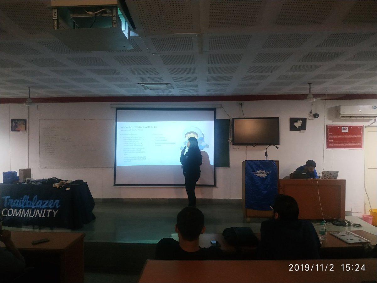 ReshuSFDC's tweet photo. Ace of Automation session by @TrailblazerEsha @AkashDeepArora1 @cloudyamit  @salesforce @sfdcMIET  #StudentDreamin  @sfdcMIET #BeASalesforceChamp #SfdcPanther #hungrymind @amandabauman @timlockie2000 @Sharif_Shaalan @lexpisani @Shivamsfdc @shivanathd https://t.co/yAIpW9GHnu