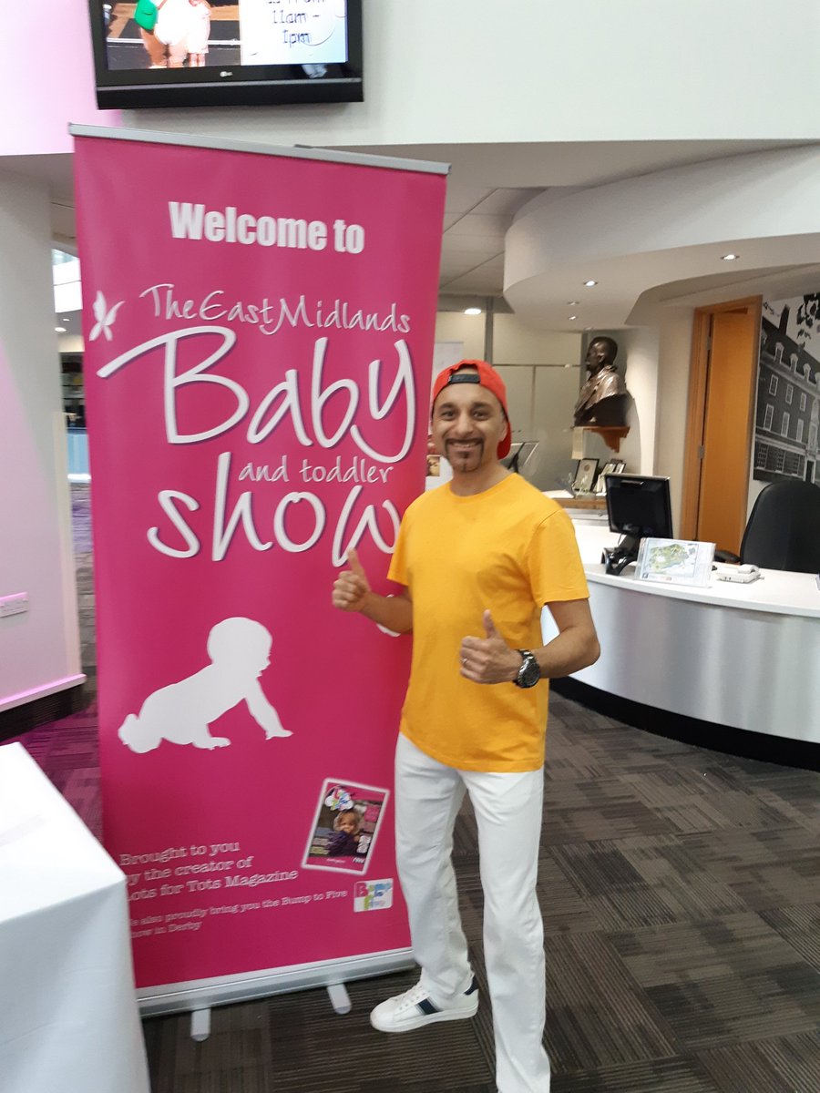 sohankailey's tweet photo. Good morning everyone so excited to be here at the wonderful #EastMidsBabyShow performing @BhangraTotsHQ #familyfun @EMCCHotel in #nottingham
Thank you to @BeatFeet1 #DanceActive programme 😊🎶
#bhangratots https://t.co/61RjyHuhAP