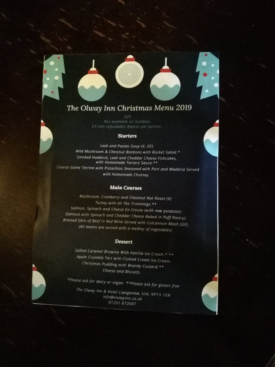 Have you booked your Xmas party yet?
We still have space!