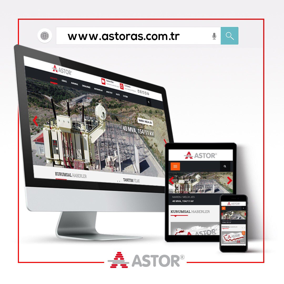 astorglobal's tweet photo. Yenilenen web arayüzümüz ile daha kapsamlı, daha hızlı ve daha güvenilir bir hizmet sunmak için yayındayız.
#astor #astoras #enerji #energy #enerji #transformatör #transformers #electric #elektrik #company #globalcompany #factory #turkey #türkiye #ankara #official #energyfactory https://t.co/qxc3VB9HyK