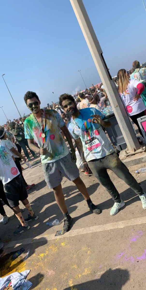Mr_Superneer's tweet photo. Good day 💚💛🧡💙💜
#TheColorRunKSA https://t.co/i6MIq6ODoO