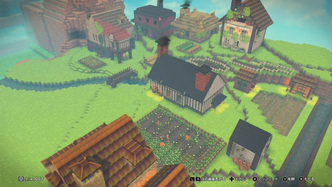 少しずつ家と畑増えてきた。 #DQB2 