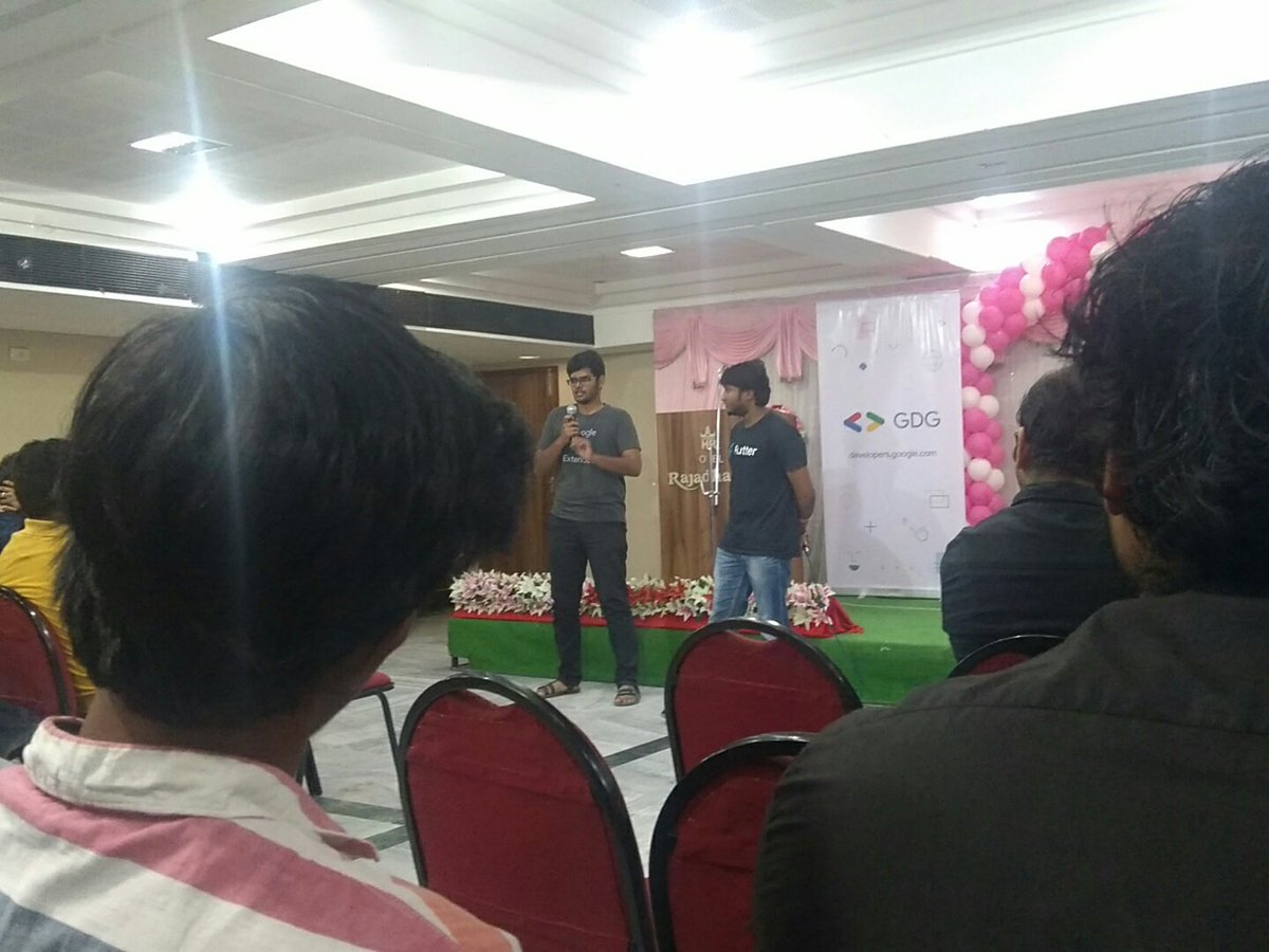 GoogleDevsIN's tweet photo. We're seeing a whole lotta fun and interactive sessions flying by at #DevfestMadurai๐ฉโ๐ป๐จโ๐ป
@gdgmadurai how's your 5th #DevFest going?? https://t.co/1fSLjHtKn5