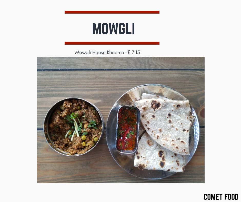 TechComet's tweet photo. Mowgli House Kheema - ⭐⭐⭐⭐
( A bit more spicy as I like spicy I would have given it 5 ⭐'s 😁✌🏻) 
#FoodReview #foodie #foodblogger #foodporn #IndianFood #Manchester https://t.co/98TZ6XIt7B
