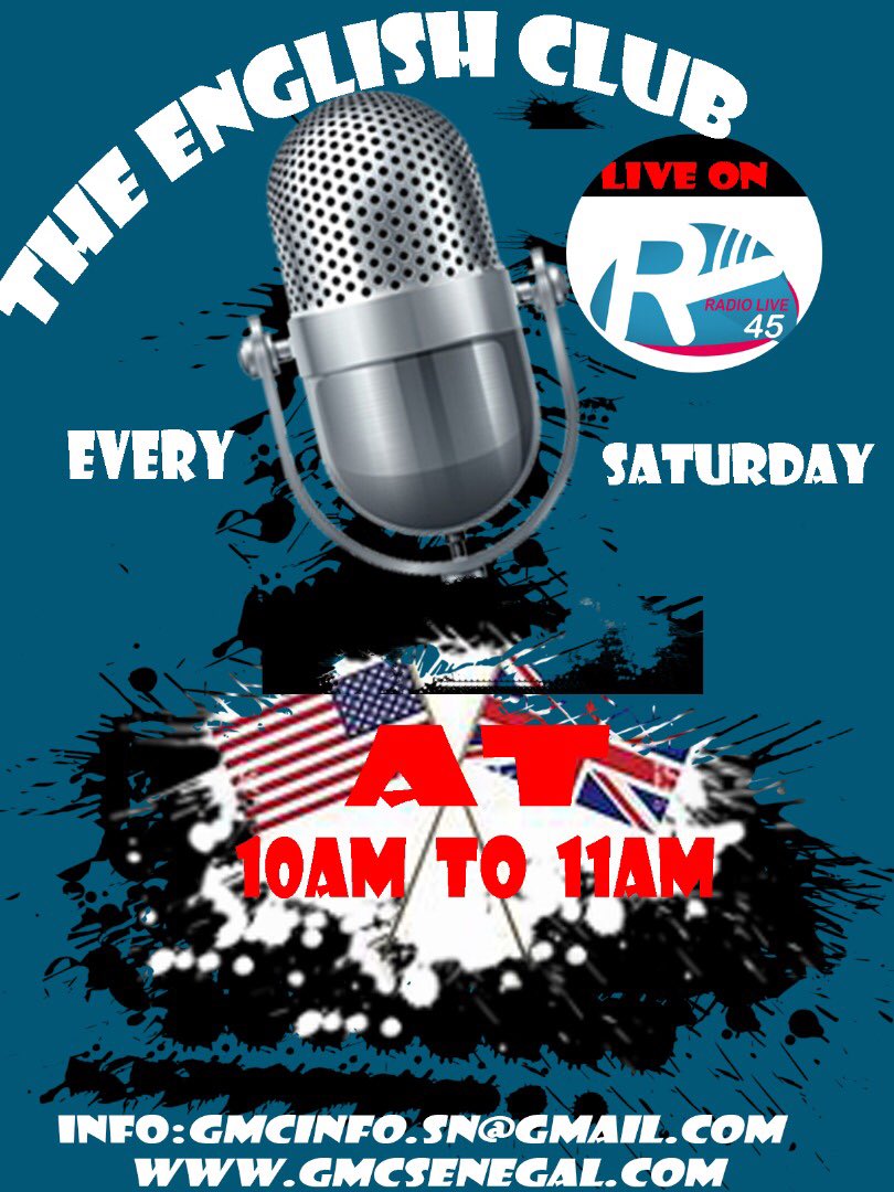 cocojeanlive's tweet photo. English club en Radiolive45 going on now on https://t.co/DtEN9IbFB1 https://t.co/iujtjm8D8Y