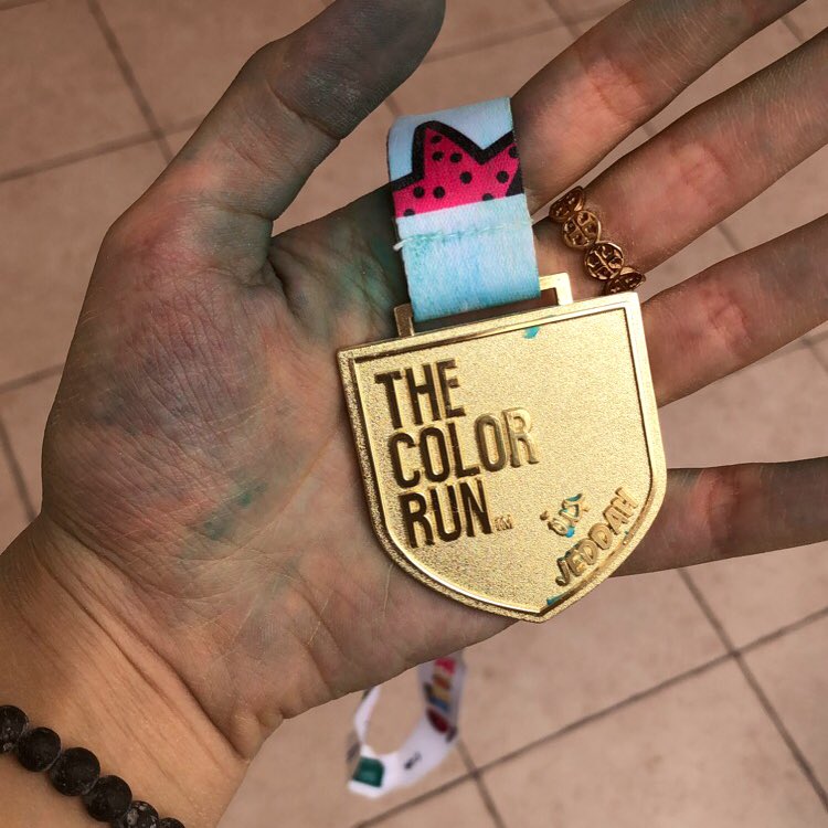 RenadFilfilan's tweet photo. What a fun morning🤩 #TheColorRunKSA #Happiest5k https://t.co/Myc8Hv71Kc