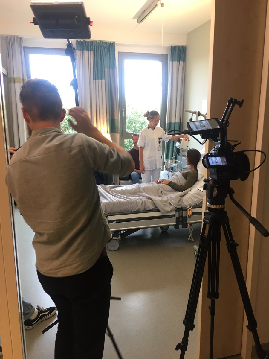 WelmoedBV's tweet photo. Filmdag #mdl met @MedifyMedia @Medify3D @MeanderMC digitalisering zorgpaden met digitale voorlichting voor patiënten inclusief 3d animaties en films van alle stappen in het zorgproces. https://t.co/c4SogqmPub