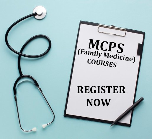 Register Now🥳🥳
For 2020 MCPS &amp; MRCGP Courses by Family Medicine
Call or Whatsapp 0304-4060707, 0300-8031309