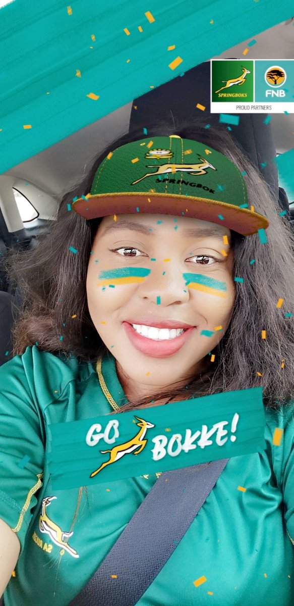BongiWil's tweet photo. Go Bokke @Springboks
#Springboks 💃💃💃 https://t.co/9QUjk3tFwJ