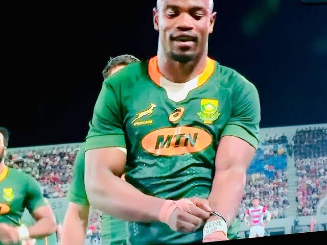 ThembaRumbu's tweet photo. Appreciation Post for Drex Mapimpi #SiyaKolisi #RWCFinal https://t.co/rCe1wUgCei