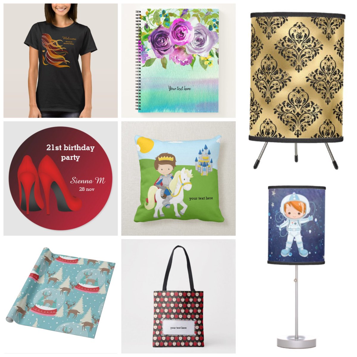 julianarw's tweet photo. Ends 11/3 #sale UP TO 50% off these products #tshirts #notebook #stickers #pillows #wrappingpaper #totebag #tablelam with #coupon code: SEASONZTREAT - Check here: https://t.co/HBbSdI8bro or https://t.co/piVDtHXI5u or https://t.co/8k6rJSfRar
#zazzle #holidaygifts #giftideas https://t.co/rgQAtTLSDn