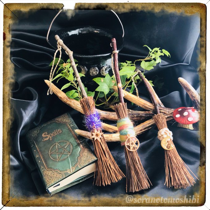 箒のtwitterイラスト検索結果