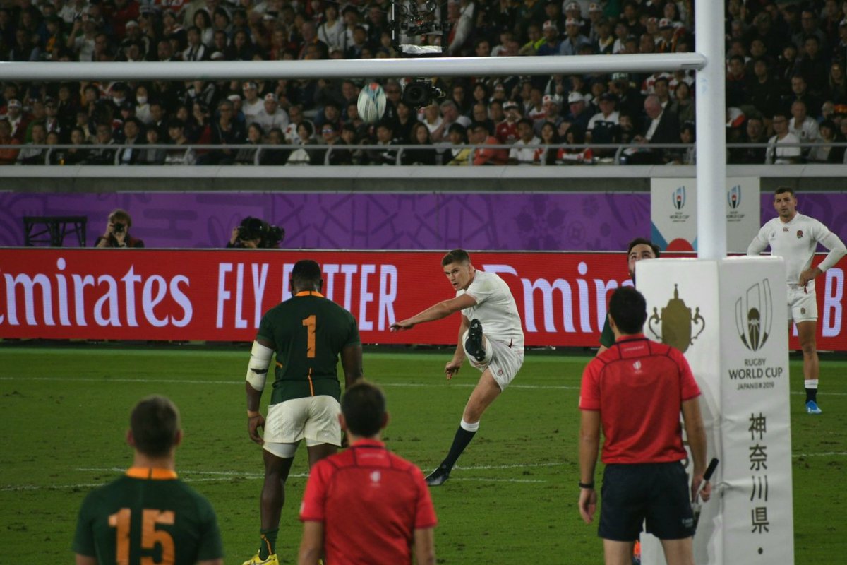 planetsurf15's tweet photo. #RWC2019
＜決勝＞
試合終了
イングランド代表 12-32 南アフリカ代表 https://t.co/9GbrtgPflv