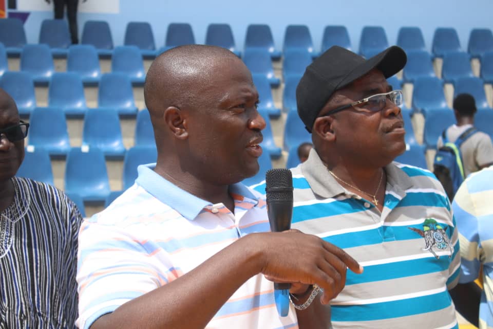 nbsportslive's tweet photo. ๐ฌ | Of course it's the Accra Mayor's Cup 2019! First edition!
See who is here ๐ to grace the occasion!
Honourable Mohammed Adjei Sowah. Mayor of Accra @AccraMetropolis
#NBSports | #AMC19 https://t.co/Ttec0VaEGU