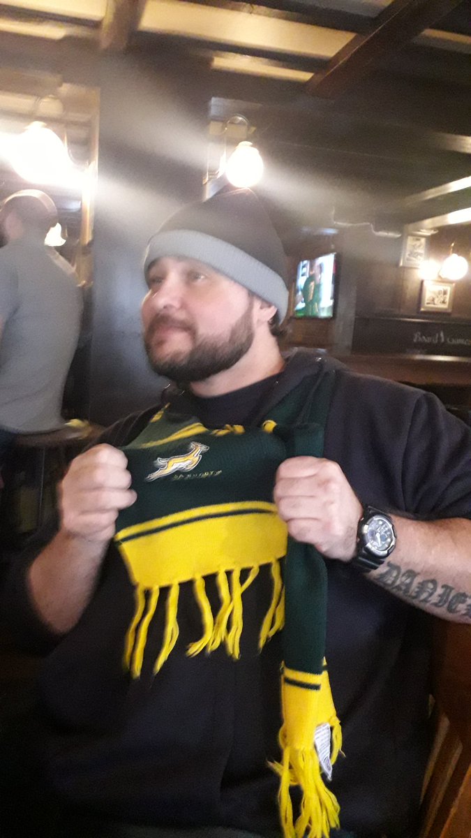 odd_rob's tweet photo. 2007 &amp; now 2019. Every game I watch with this South African arse... we lose #ENGvRSA https://t.co/ZzoAZzrlO3